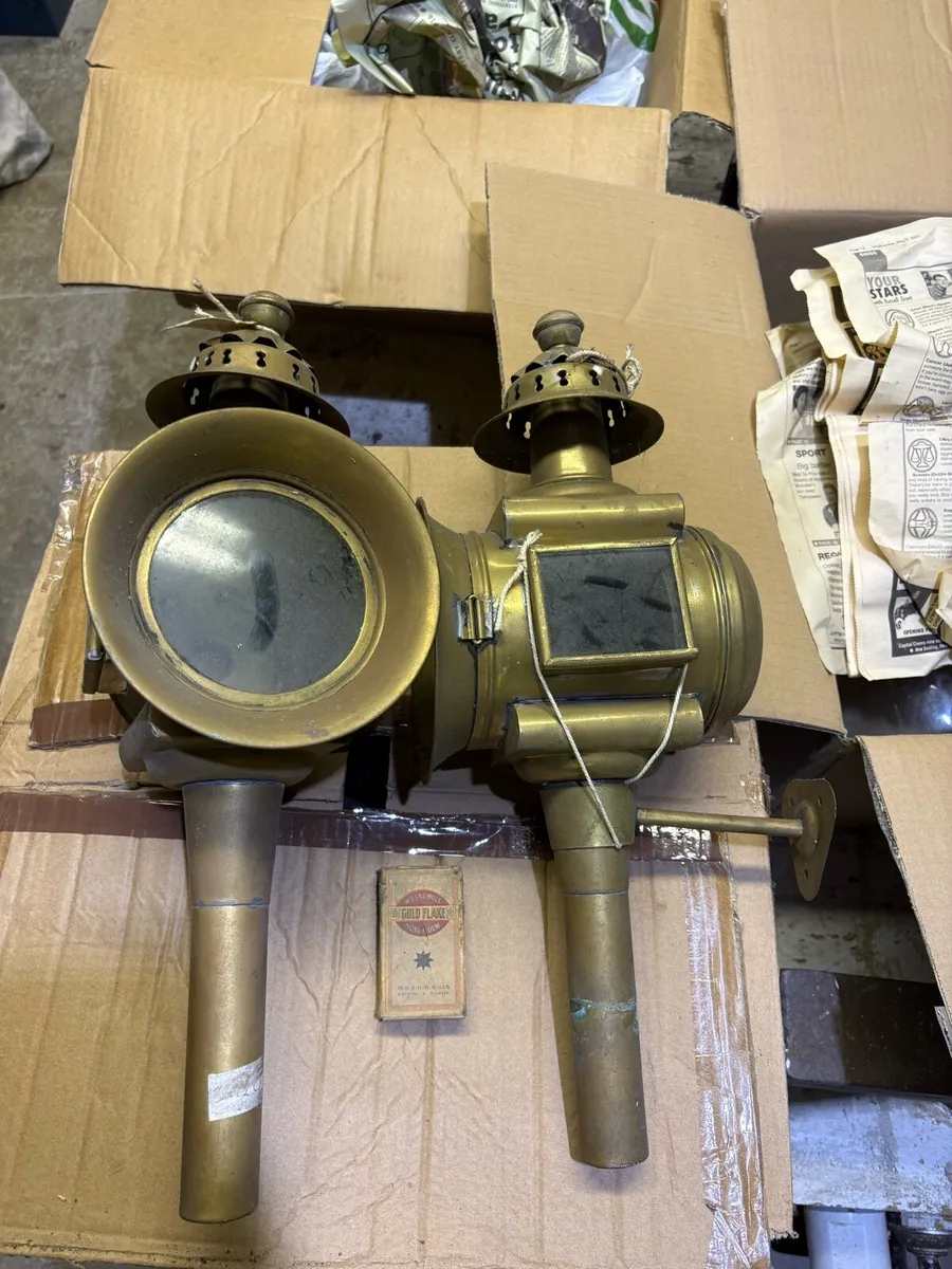 Antique carriage Lamps - Image 3