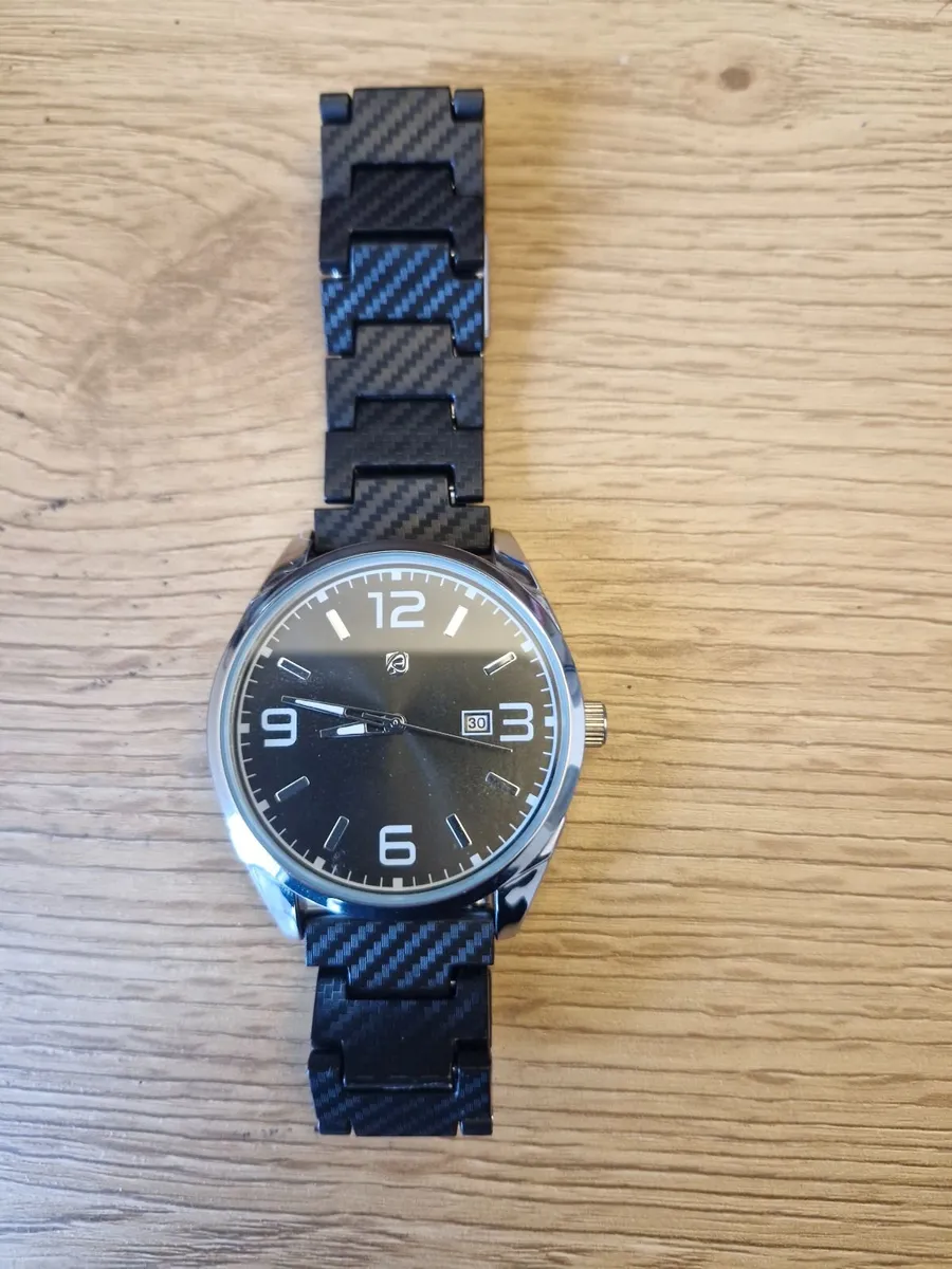 Carbon Fiber Watch Strap 22mm - Image 1