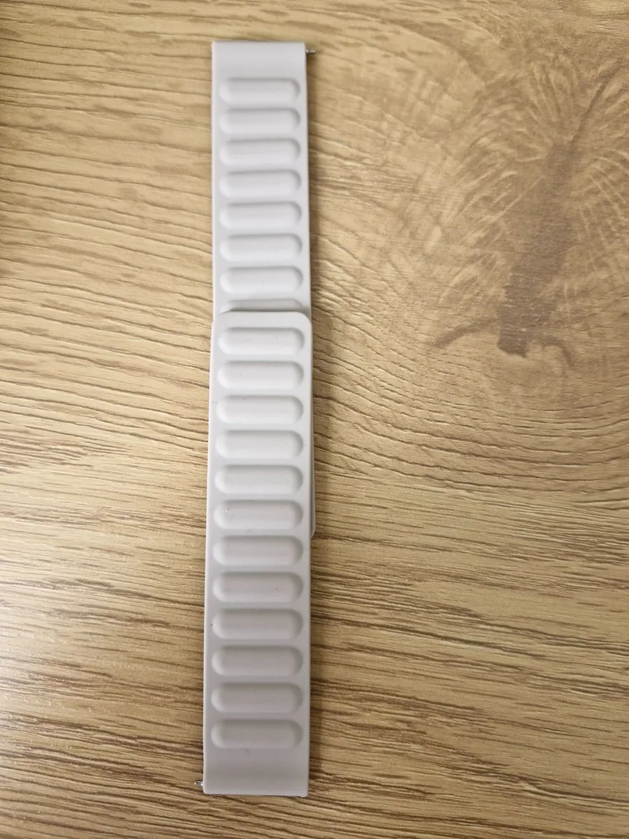 Silicone Magnetic watch Bracelet Strap 20mm - Image 2