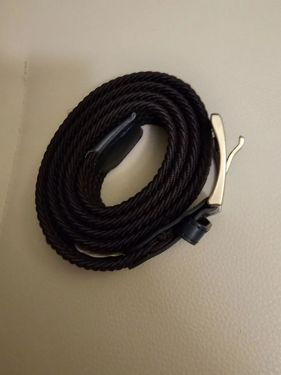 Men elastic woven belt - Image 2