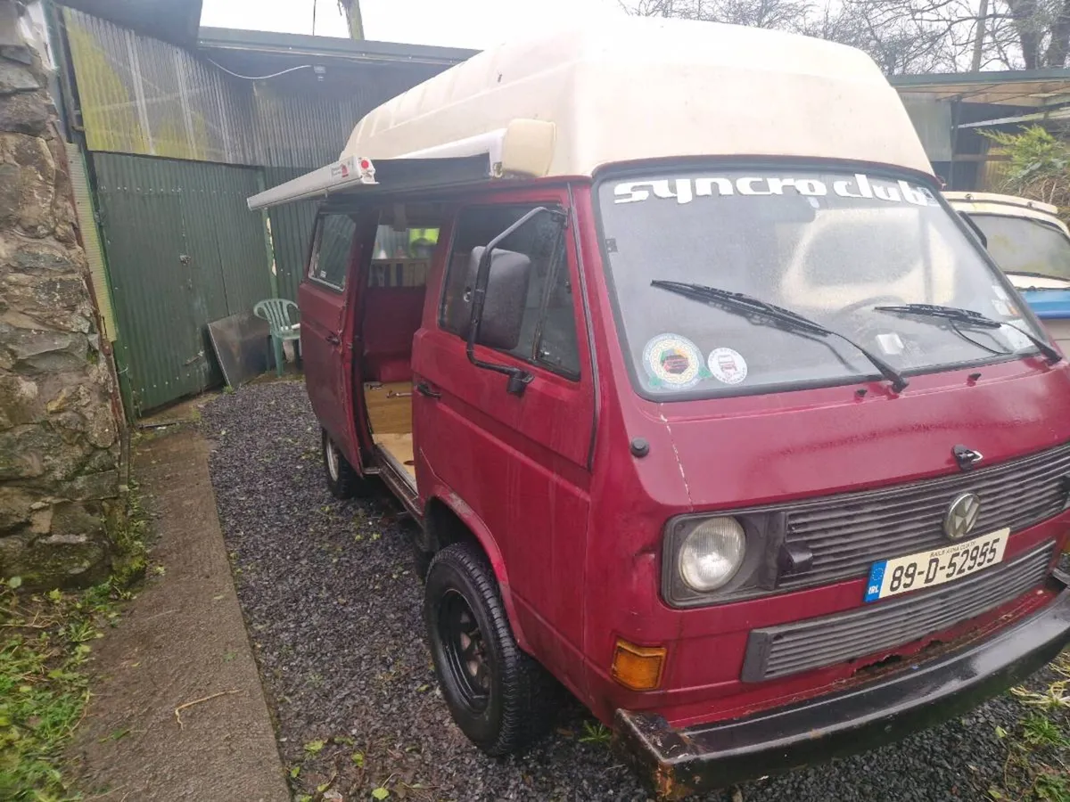 VW T3 Swedish Factory hightop Syncro Campervan - Image 3
