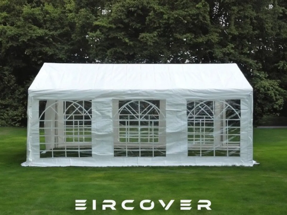 Standard Marquee 4m x 8m PE cover  (13ft - 26ft) - Image 1