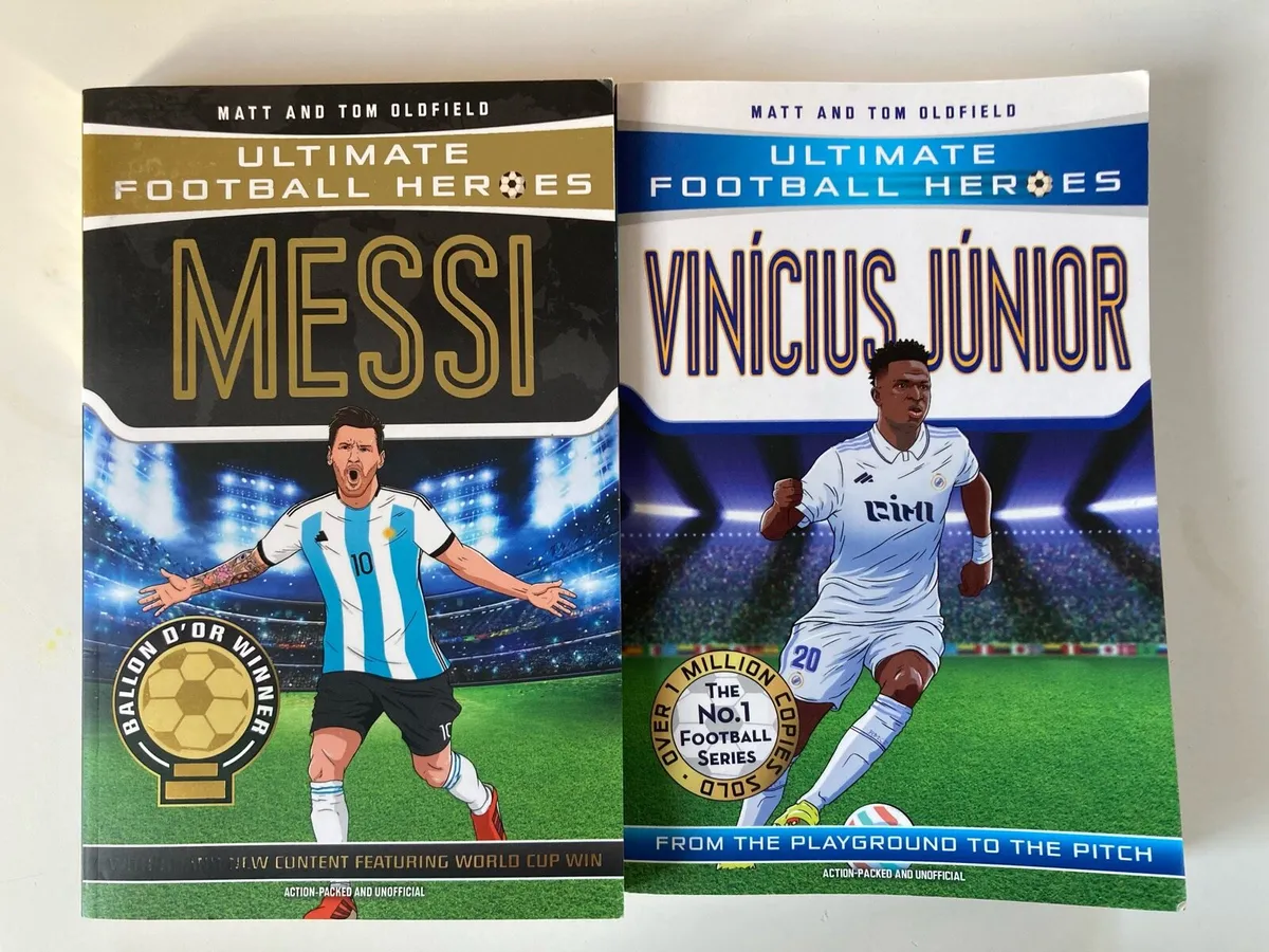 Two Ultimate Football Heroes Books