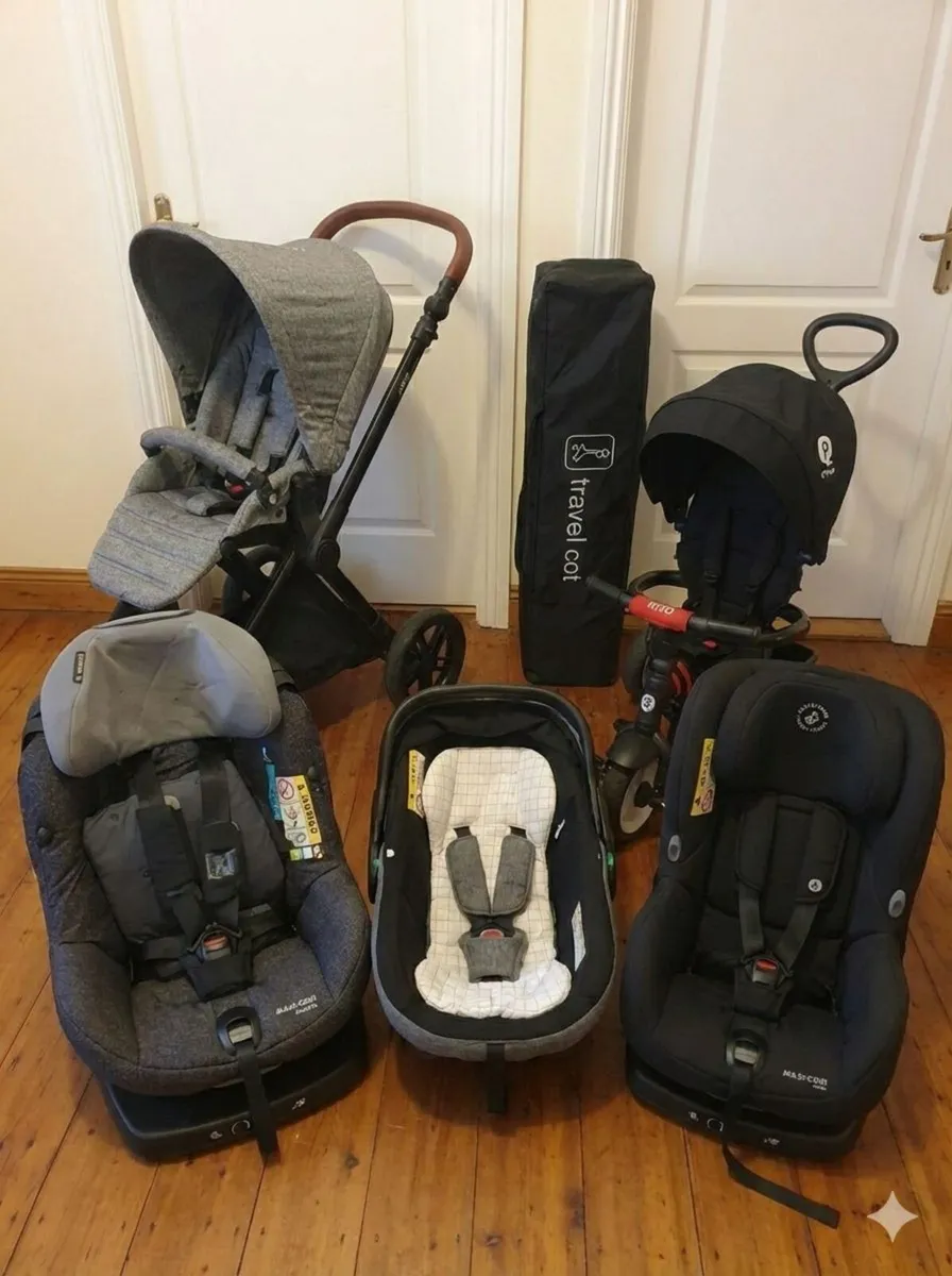 Essential Baby & Toddler Bundle – Stroller, Swivel - Image 1