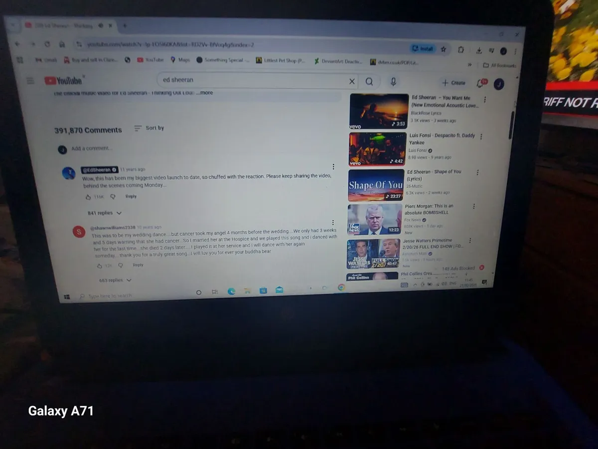 HP 14 inch Laptop, 4GB Ram, 1 Terrabyte HDD - Image 1