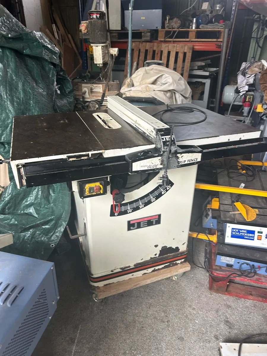 Jet table saw single phase - Image 3