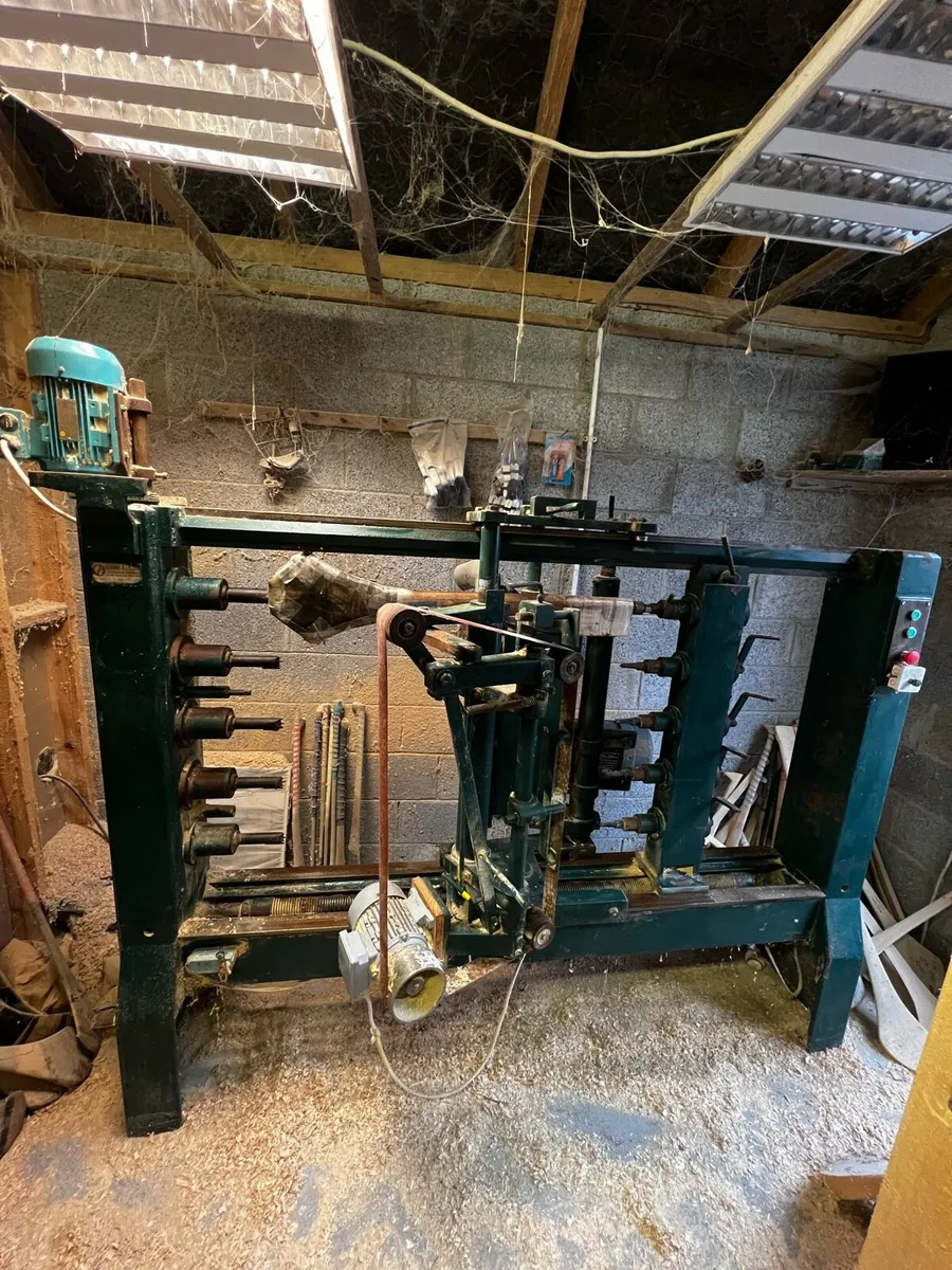 Gennari Copy Lathe 3 Phase with 11KW Converter - Image 1