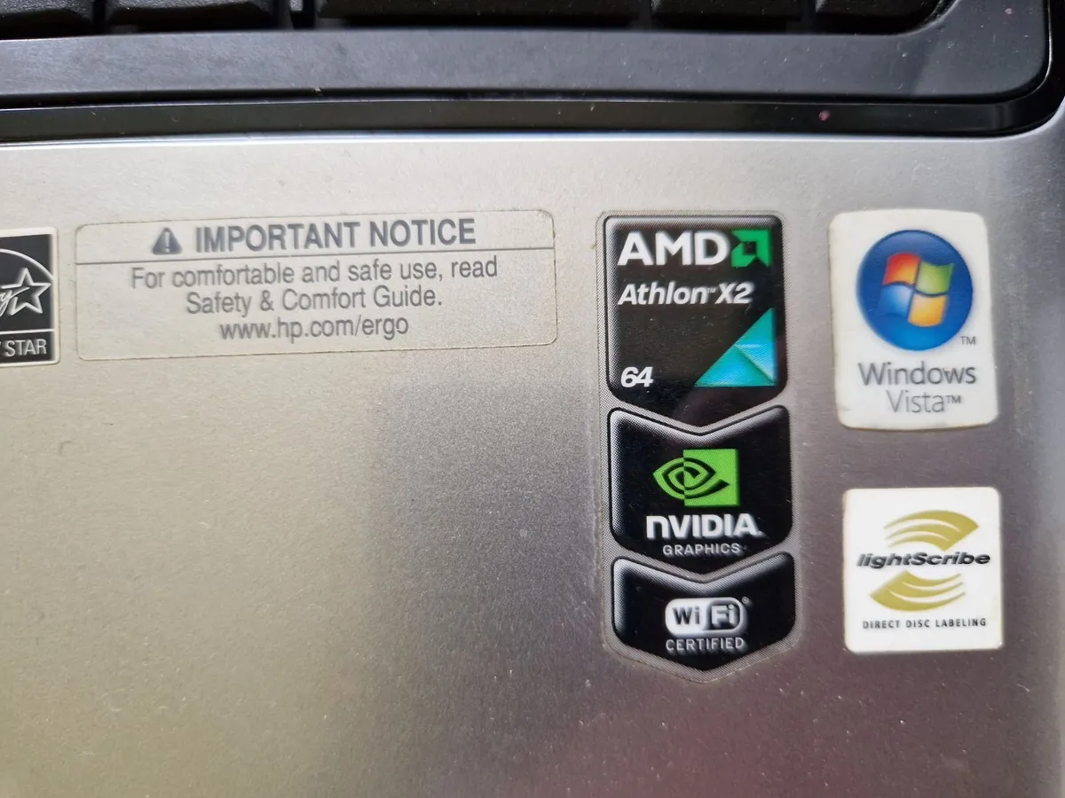 HP Laptop G60-100EM F1291EA#ABU 2GB Ram Windows 10 - Image 4