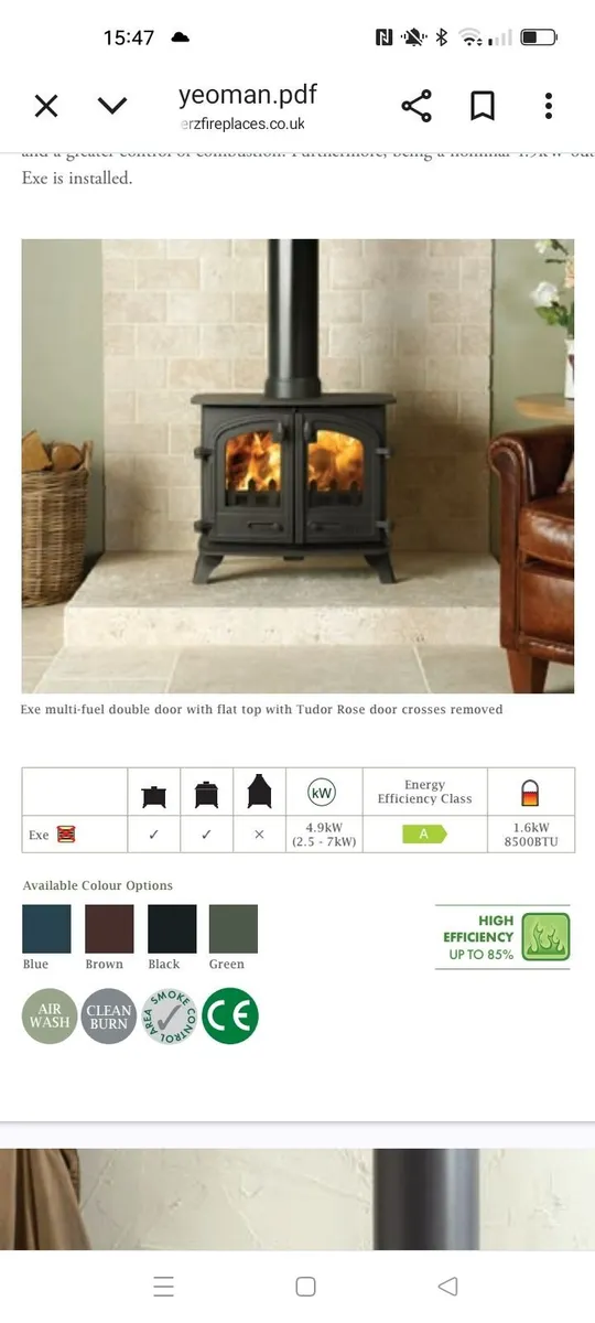 Wood burning stove - Image 4