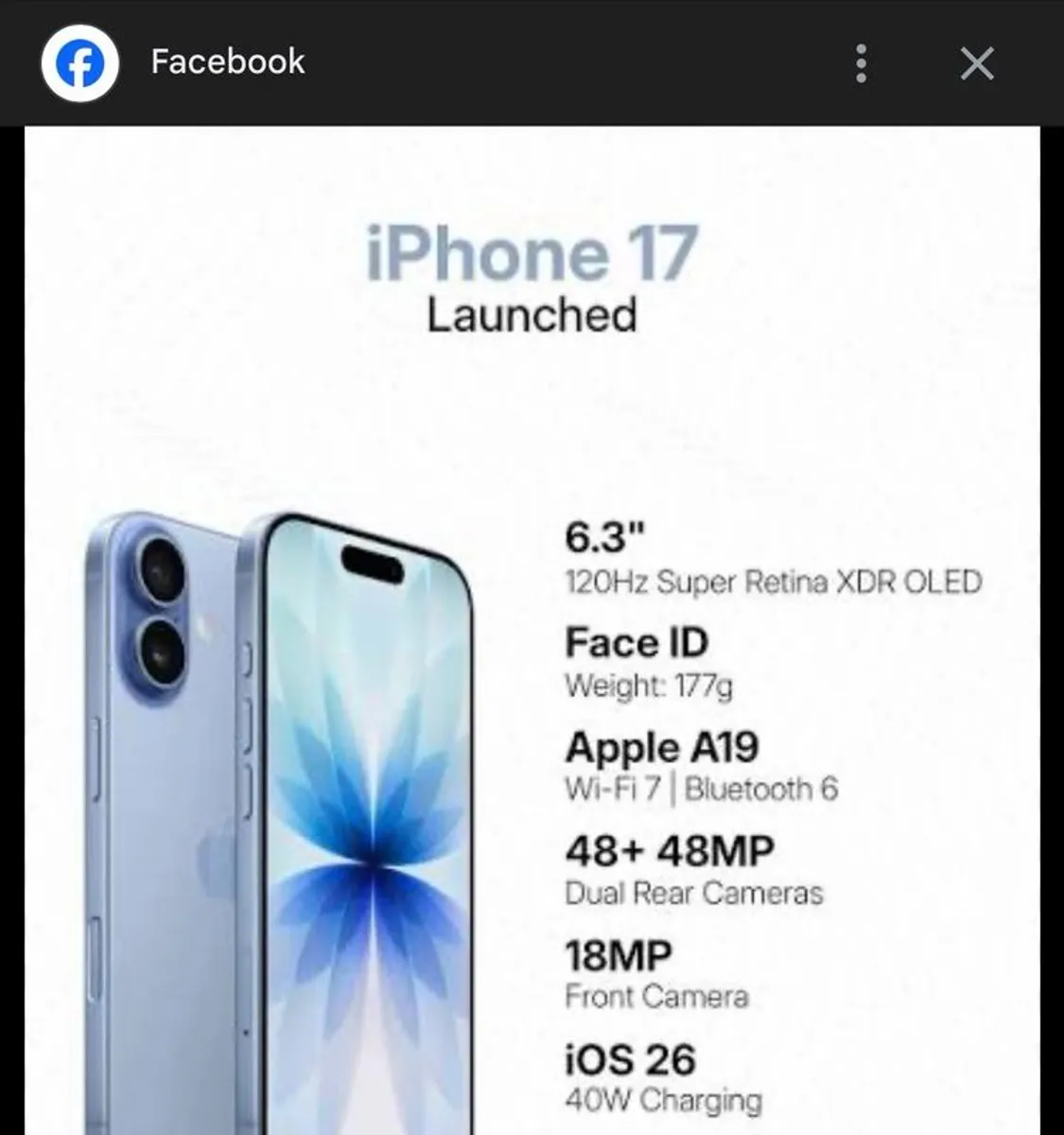 iPhone 17 3Network NEW - Image 2