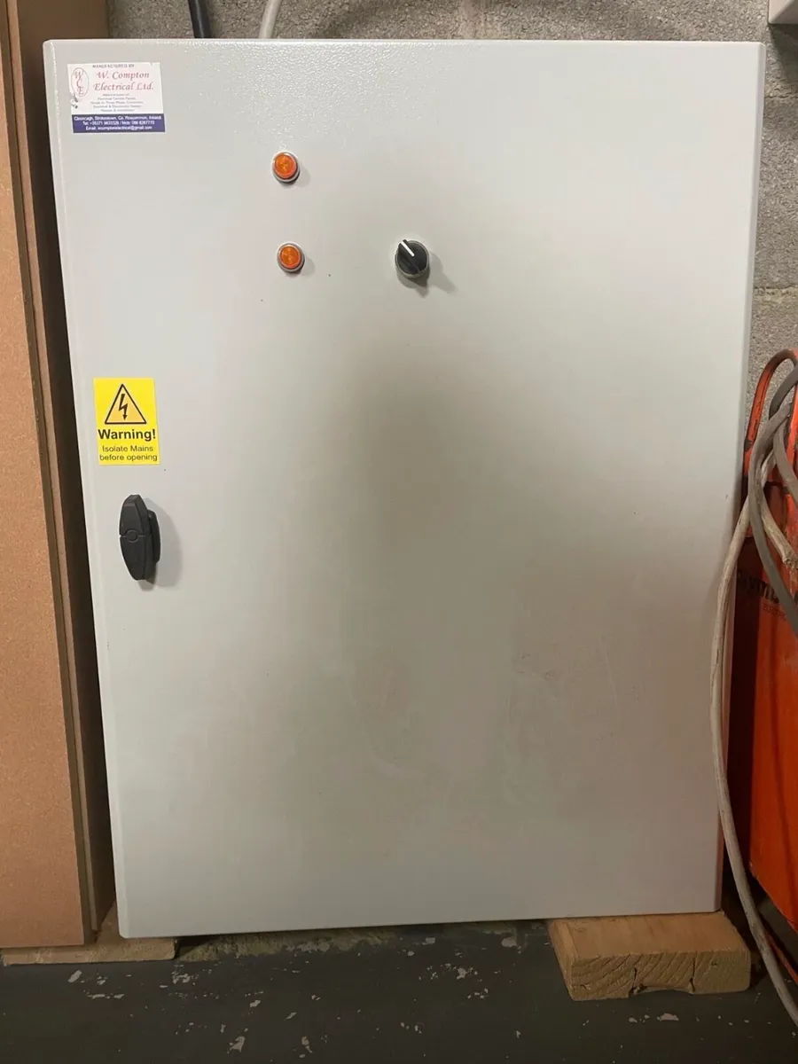 Rotary 22kw 3 phase converter CROMPTON - Image 1