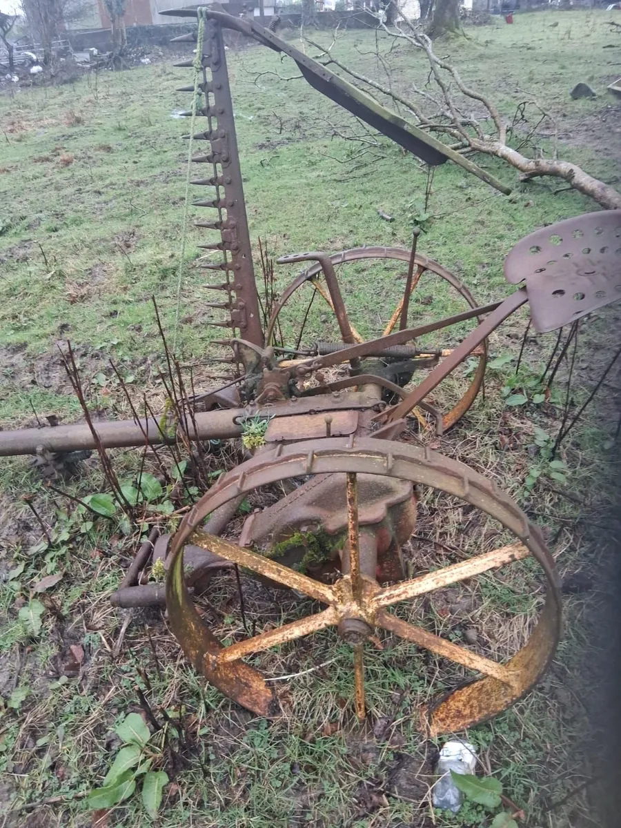 potatoe digger, mccormack mower, hay rake - Image 4