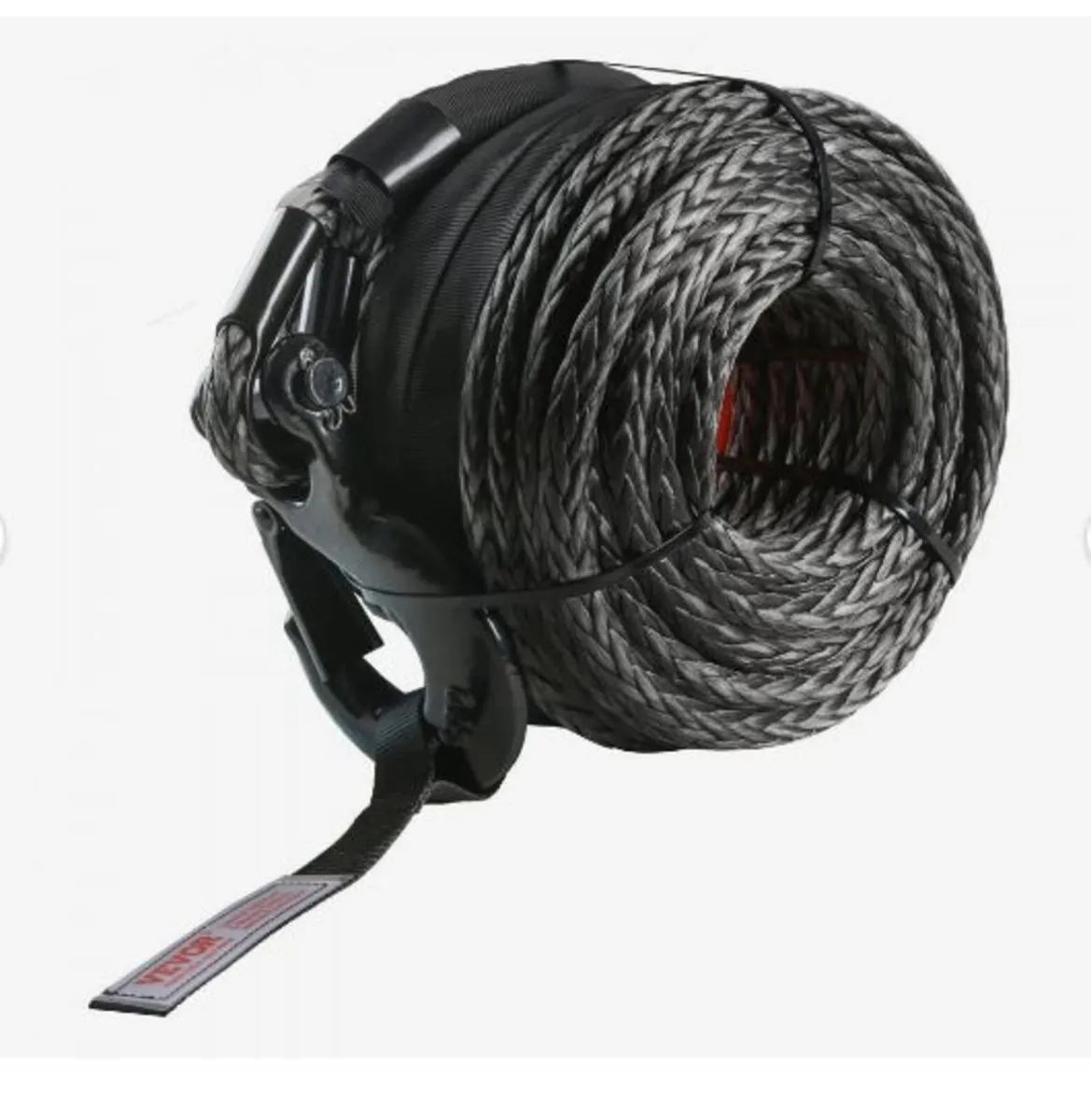 Synthetic Winch Rope, 9.5 mm x 30.48 m 12,020 kg - Image 1