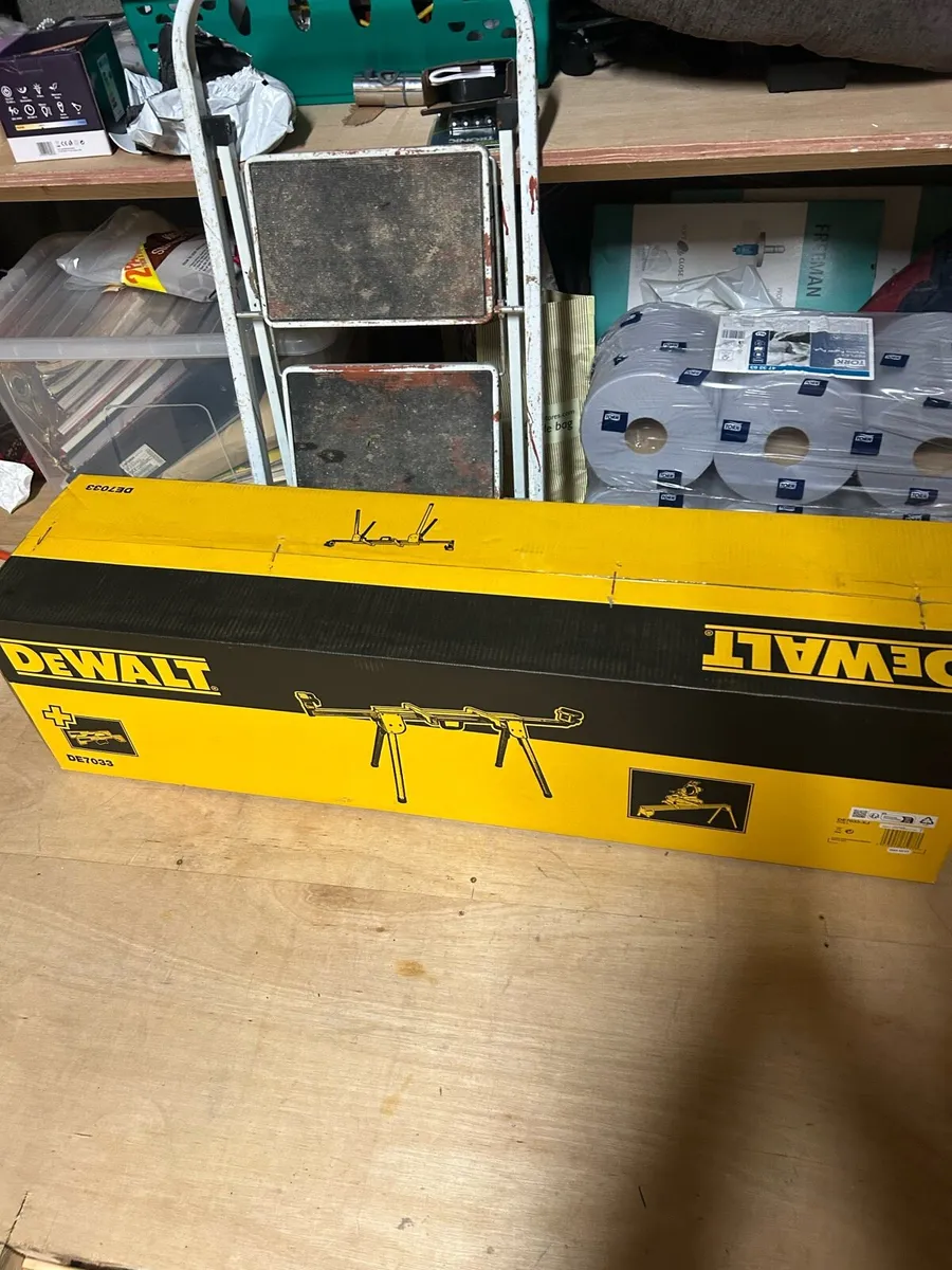 Dewalt miter saw 380min 54v plus stand - Image 4