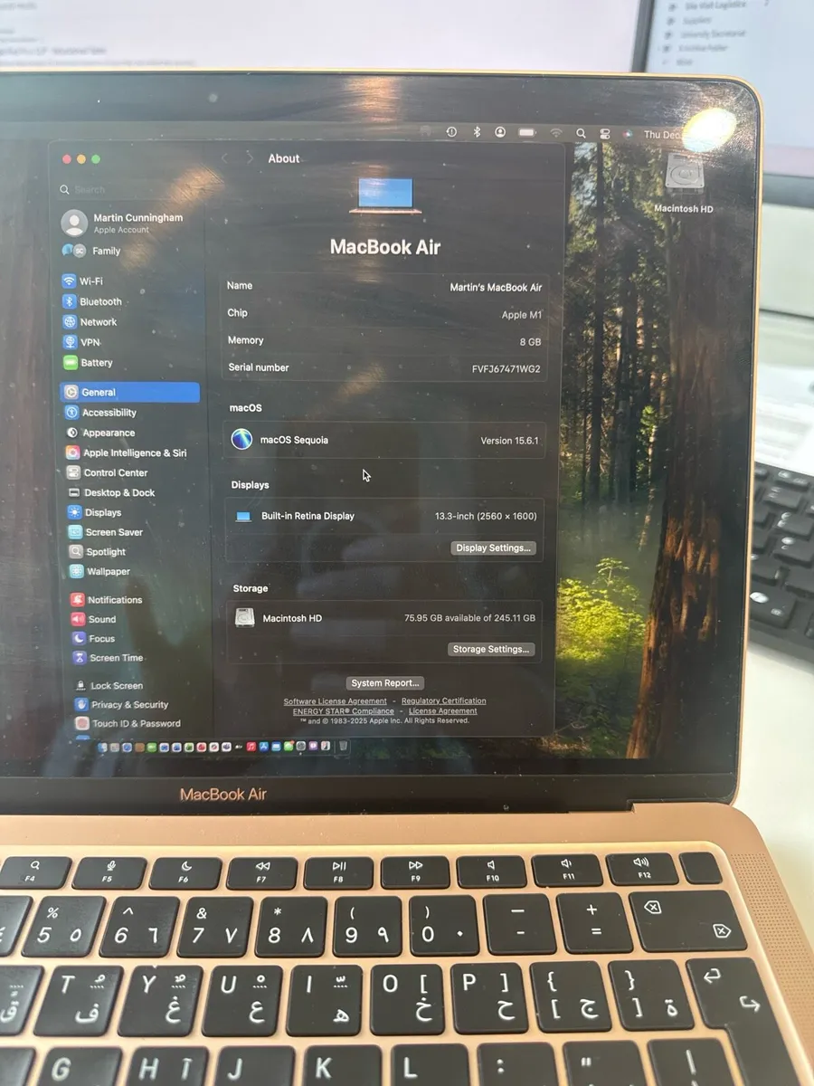 Apple MacBook Air 13” M1 - Image 4