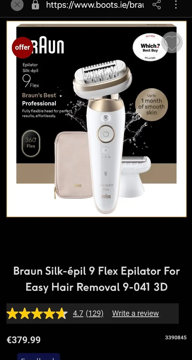 Braun epilator - Image 1