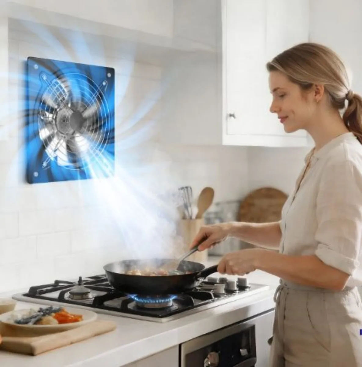 30.5 cm Exhaust Fan, 1558 CFM High Velocity Wall - Image 4