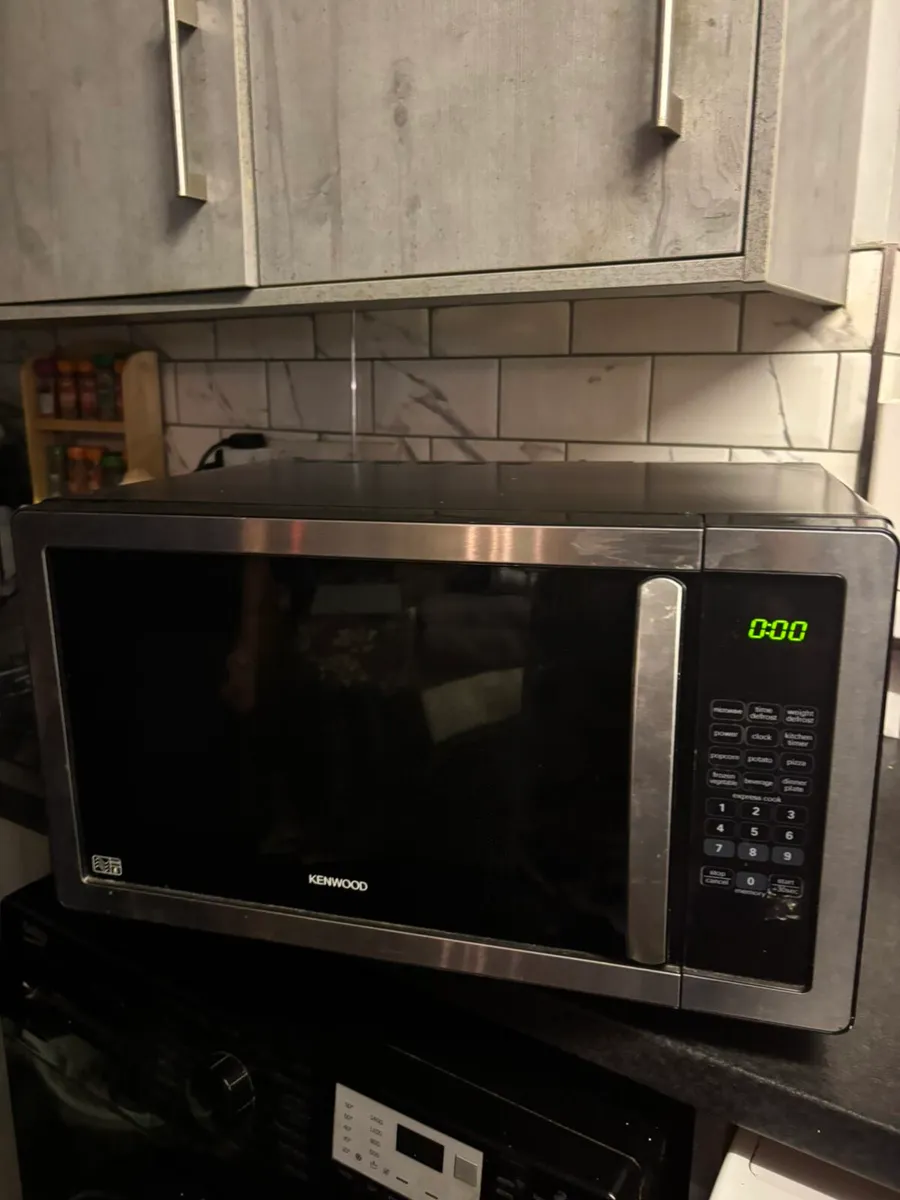 Kenwood Stainless Steel Microwave - Image 1
