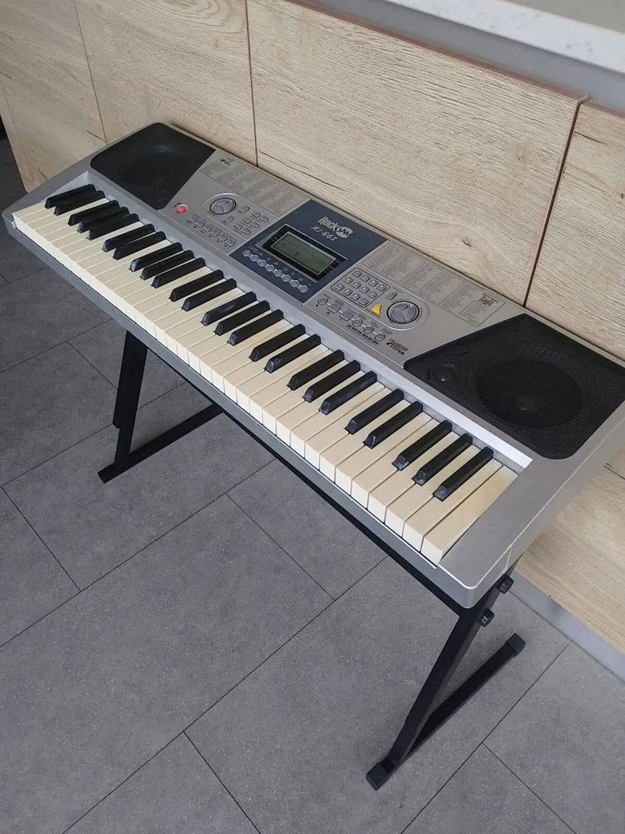 Postage rockjam keyboard rj-661 with stand - Image 2