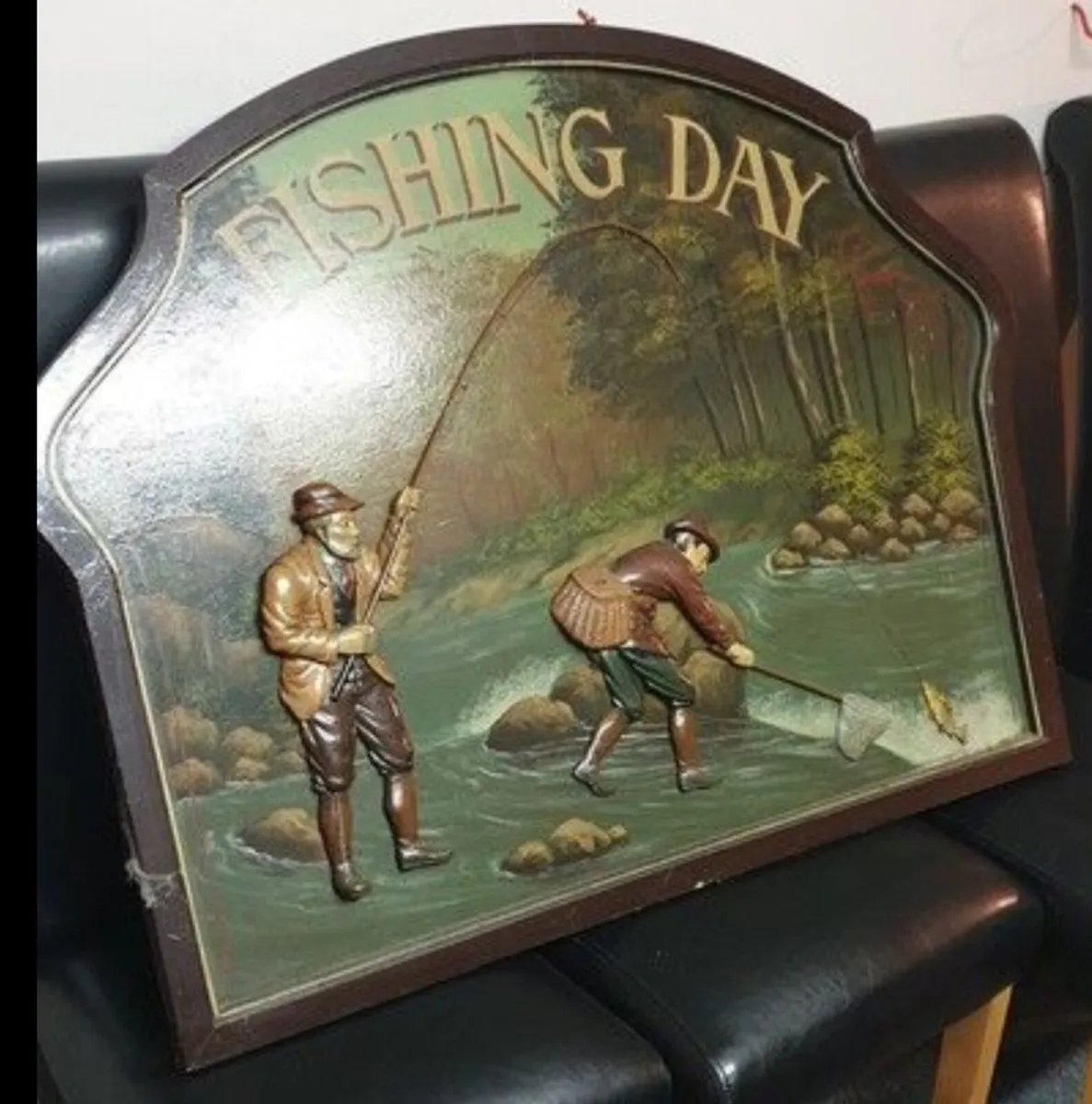 Vintage embossed picture - Image 1