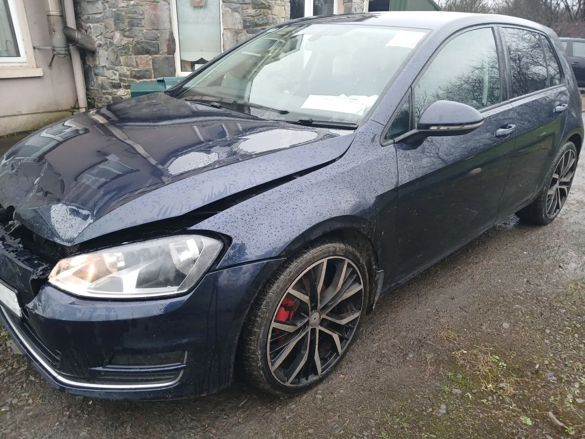 131  vw  golf    19 tdi   damaged   repairable - Image 2