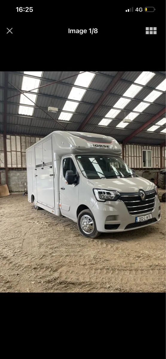 202 Renault Master 2 horse van - Image 1