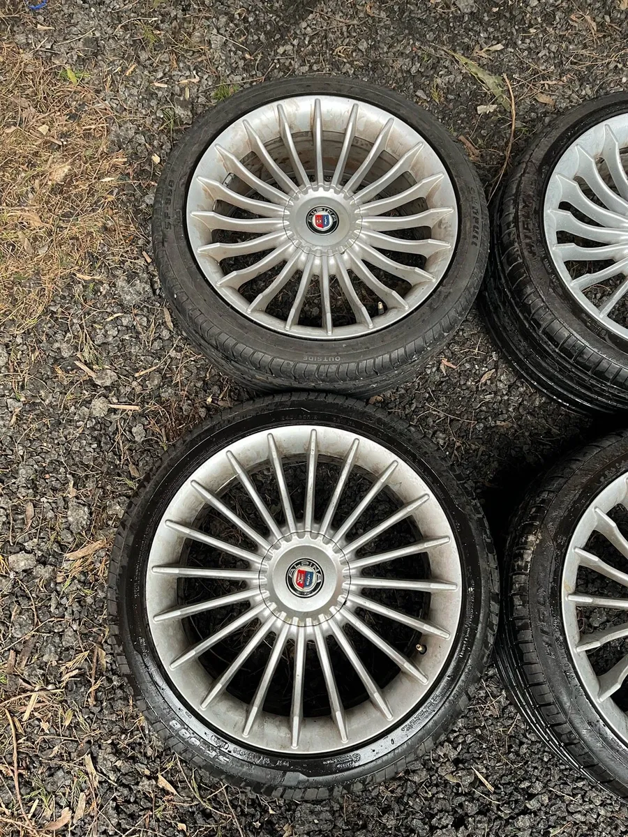 19’ BMW ALPINA 5x120 alloy wheels - Image 2