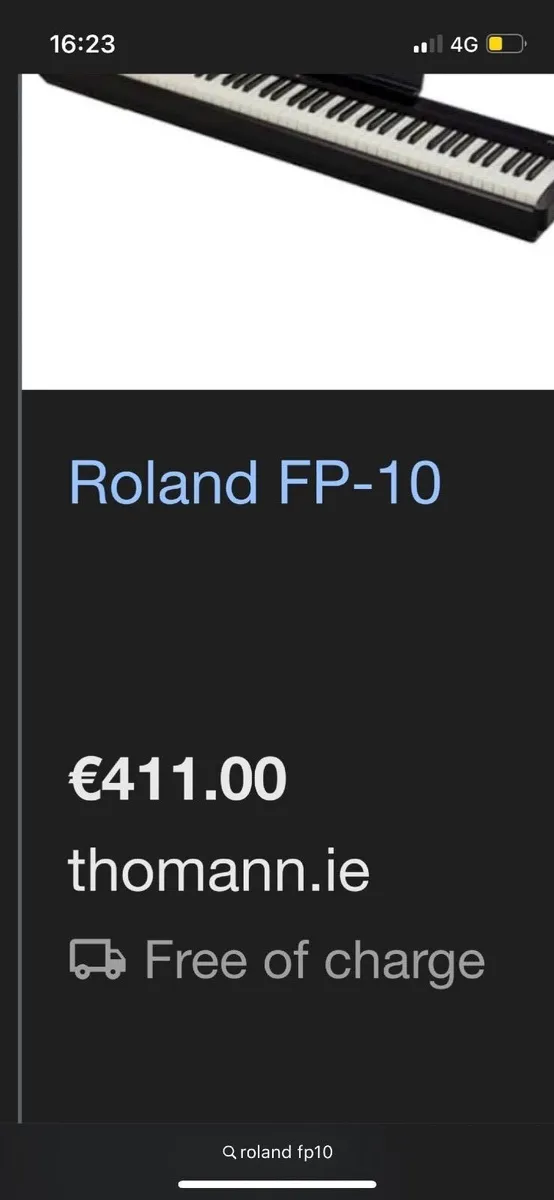 Roland fp10 keyboard piano - Image 2