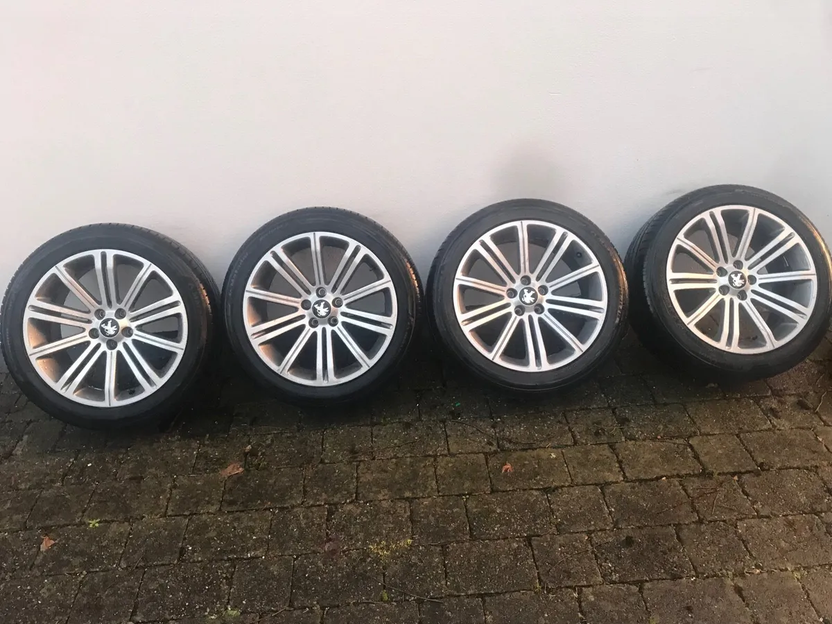 Peugeot alloy wheels & Matador tyres - Image 2