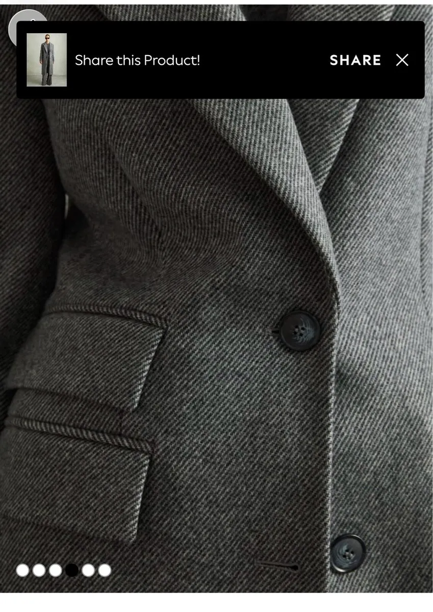 Reiss Coat - new with tags - Image 4