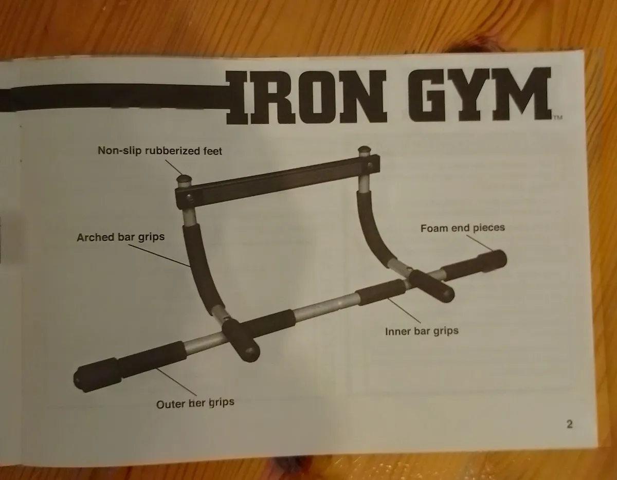 Iron Gym Total Upper Body Workout Bar - Image 2