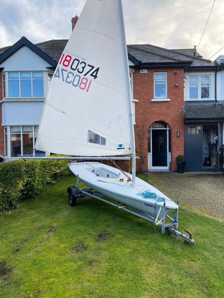 Laser dingy sail boat - Image 2