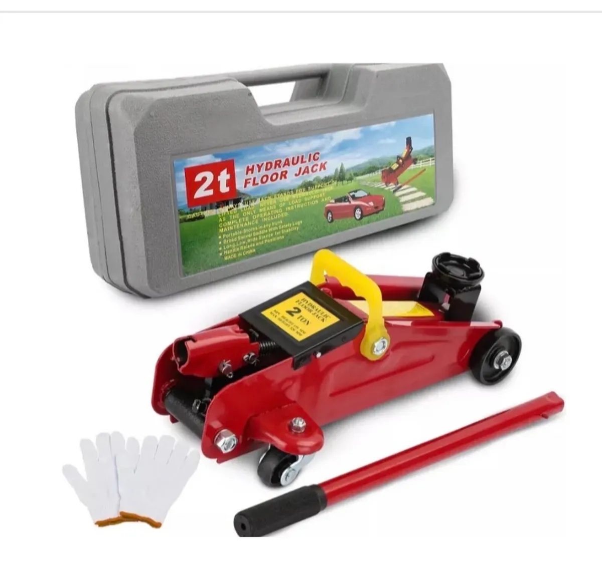 2 Ton Tonne Hydraulic Trolley Floor Jack