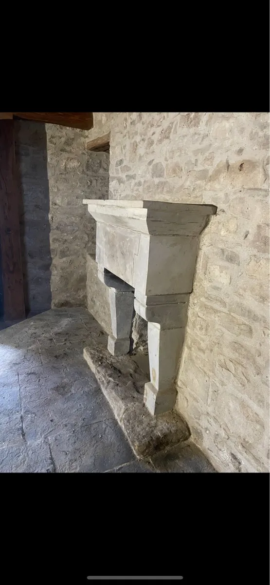 Sandstone fireplace - Image 1