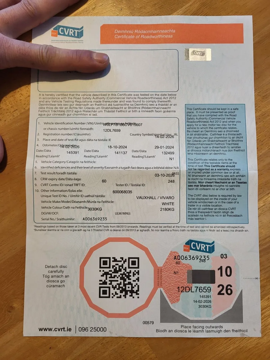 Vauxhall Vivaro 2012 - Image 4