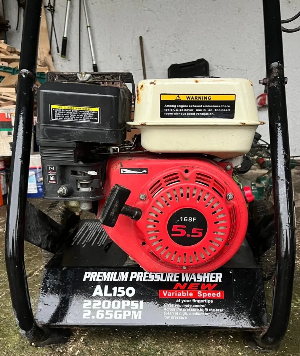 Petrol Power Washer 2200 psi - Image 1
