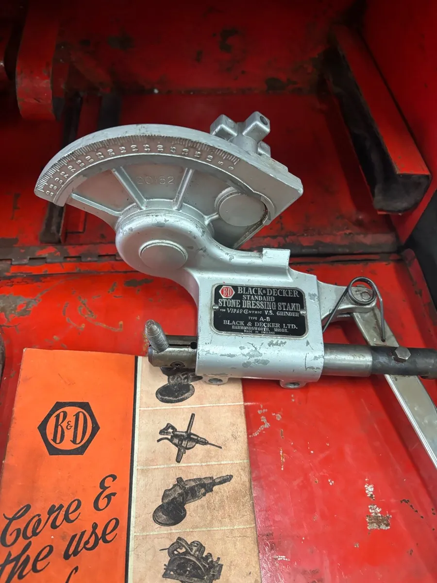 Black Decker seat valve grinder dresser tools - Image 3