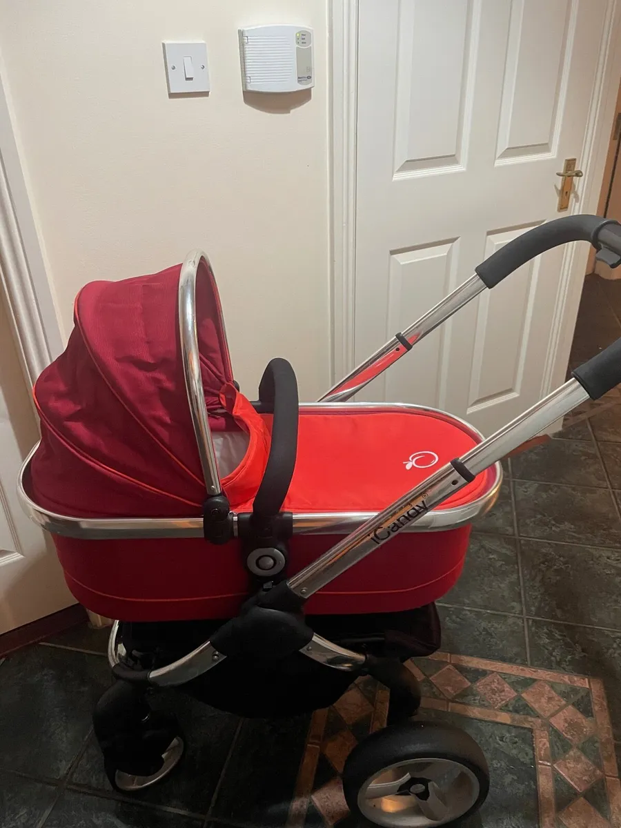 Icandy peach pram, baby swing, tent, toys etc - Image 1