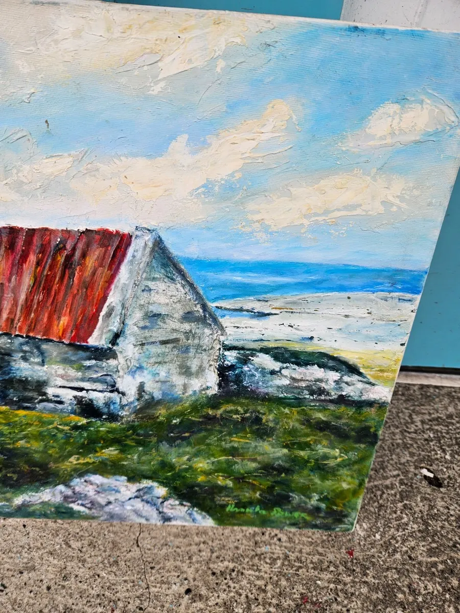 Picture Oil on Canvas - Image 1