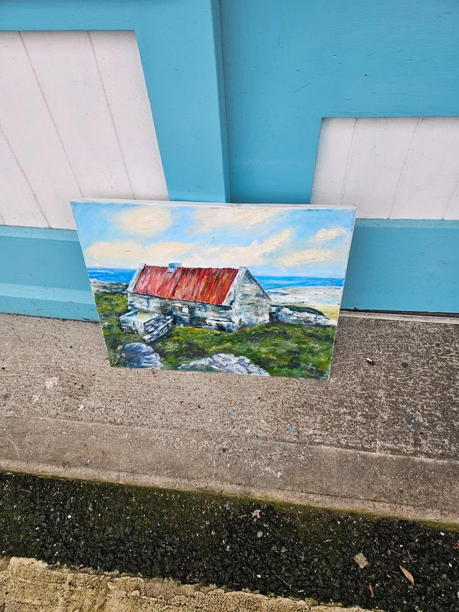 Picture Oil on Canvas - Image 3