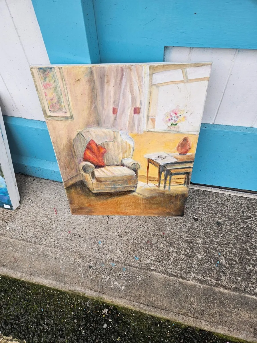 Picture Oil on Canvas - Image 1