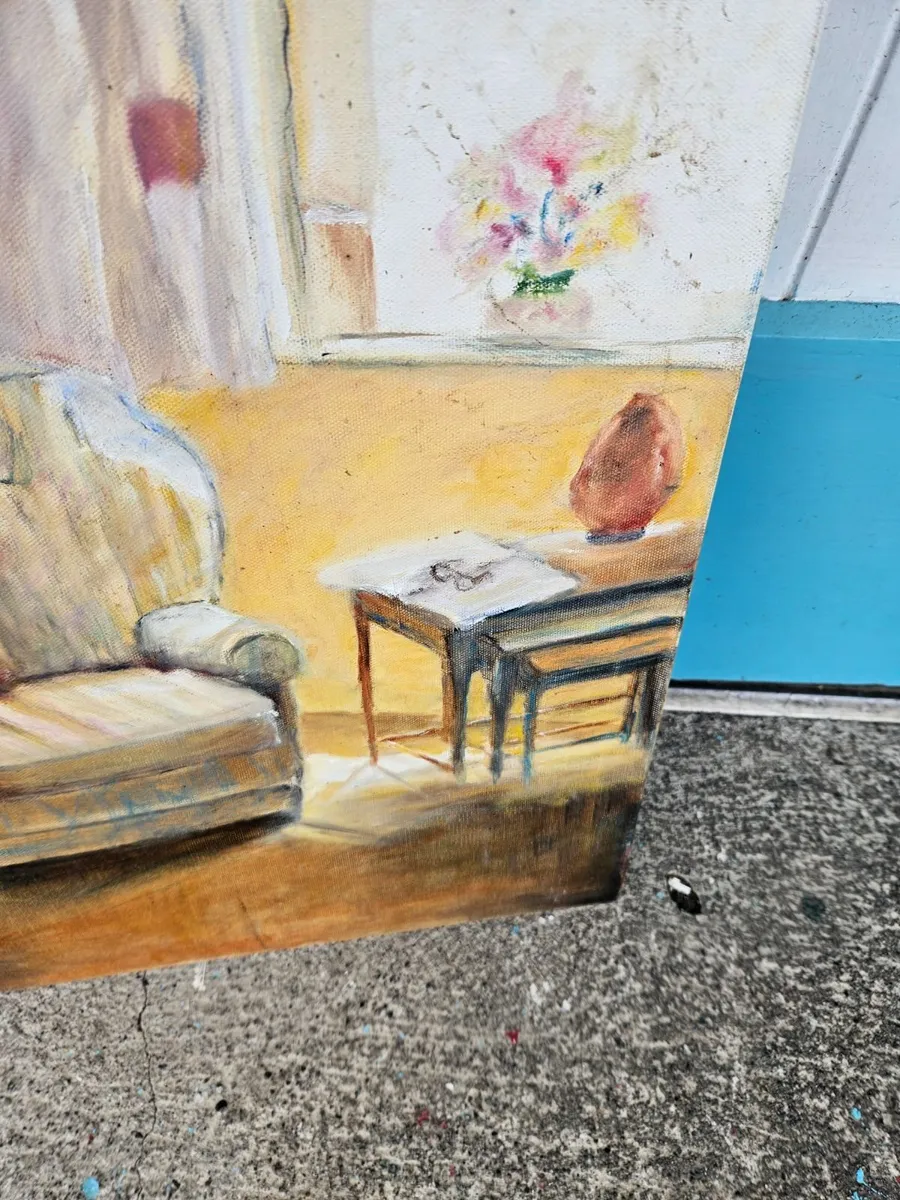 Picture Oil on Canvas - Image 3