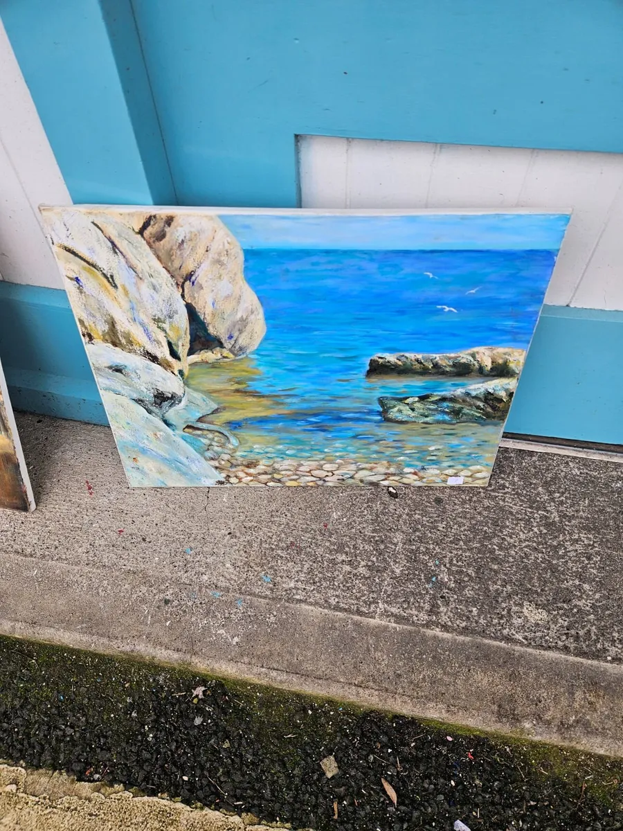 Picture Oil on Canvas - Image 3