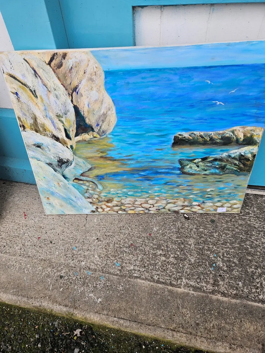 Picture Oil on Canvas - Image 1