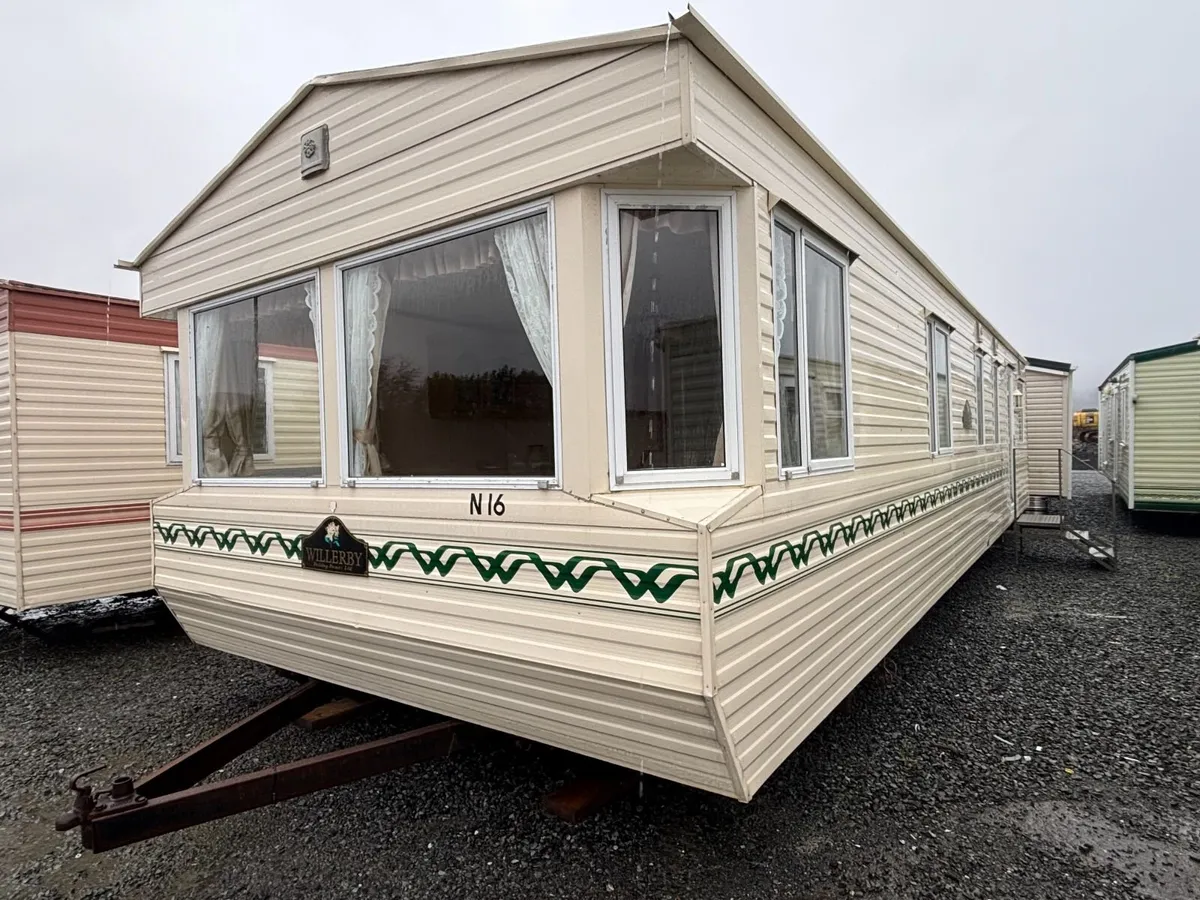 37x12 Willerby,3Bed,Oil Heating, Free Deliv 60 Mil - Image 1