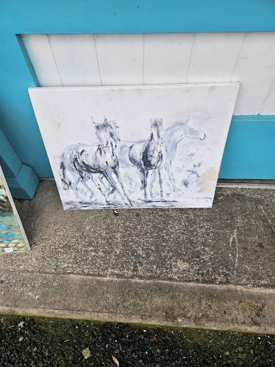 Picture Oil on Canvas - Image 2