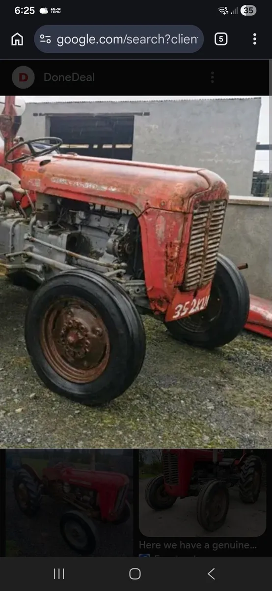 Massey 35x wanted - Image 1