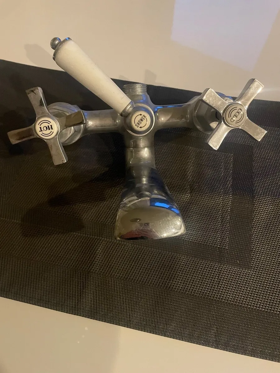 Art Deco Chrome plated mixer shower - Image 1