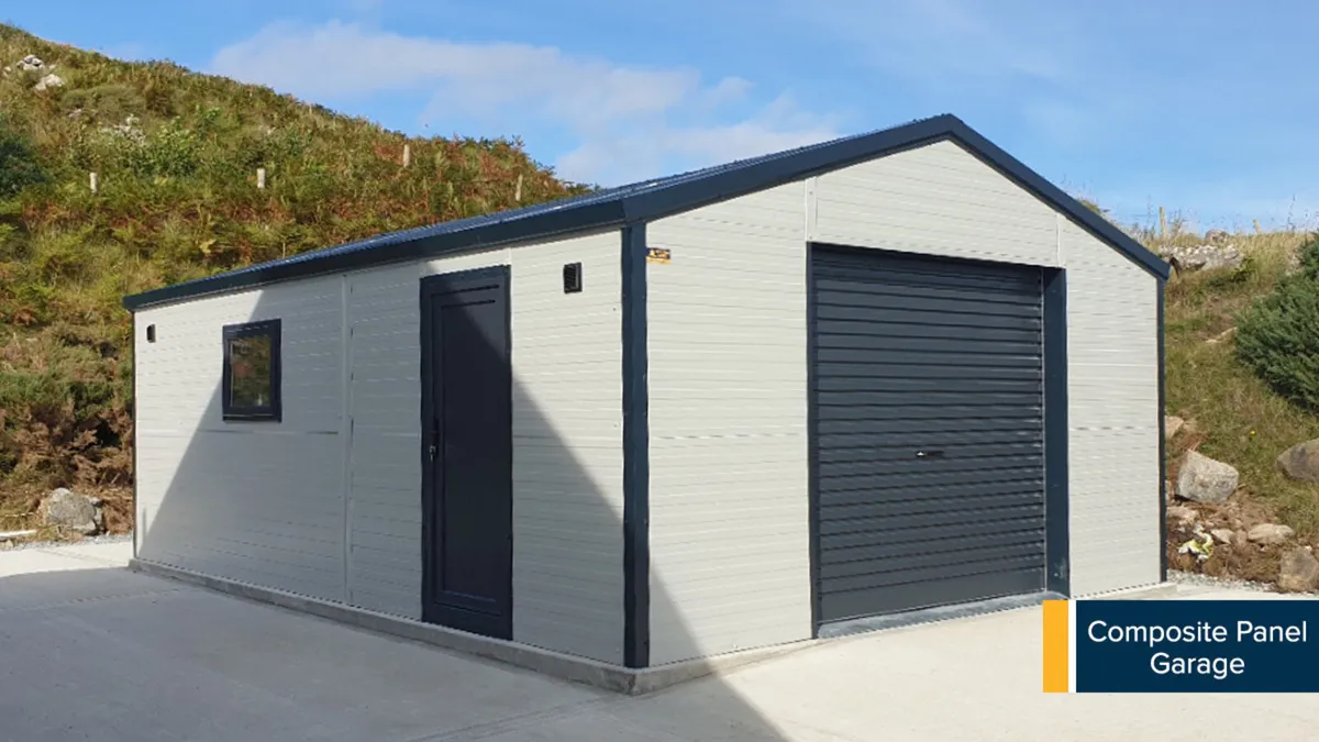 6m x 4m garage - Image 1
