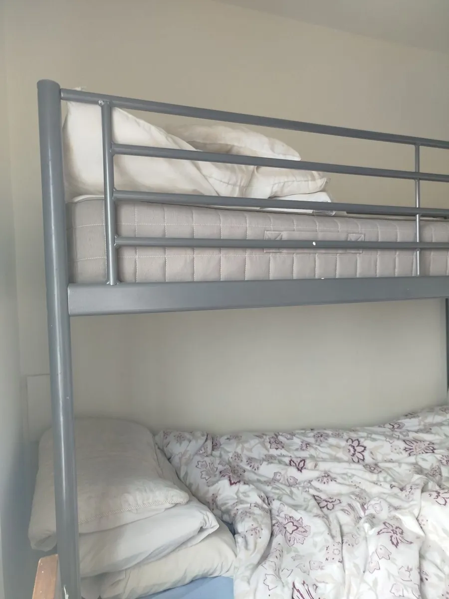 IKEA SVÄRTA Metal Bunk Bed Excellent  Condition - Image 1